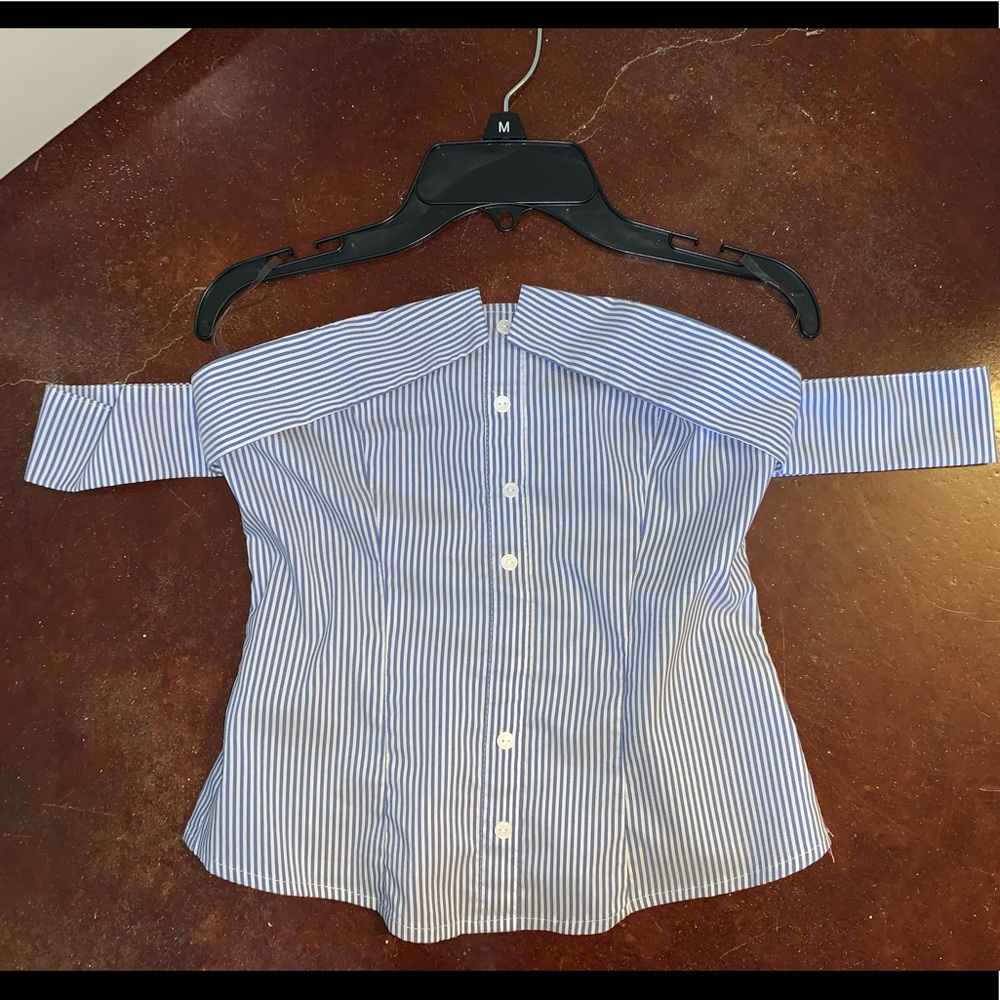Off the shoulder shirt